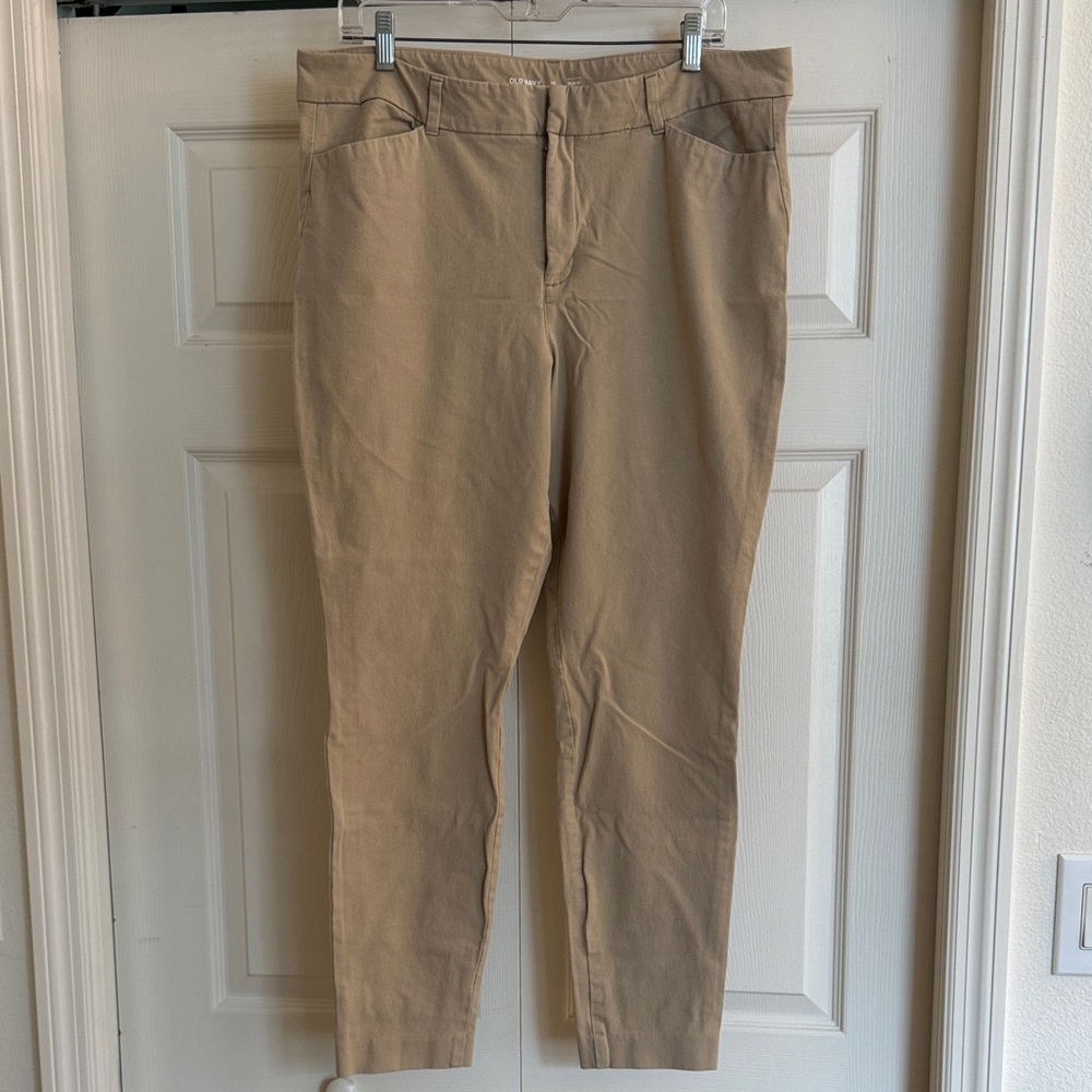Old Navy Tan Skinny Pants